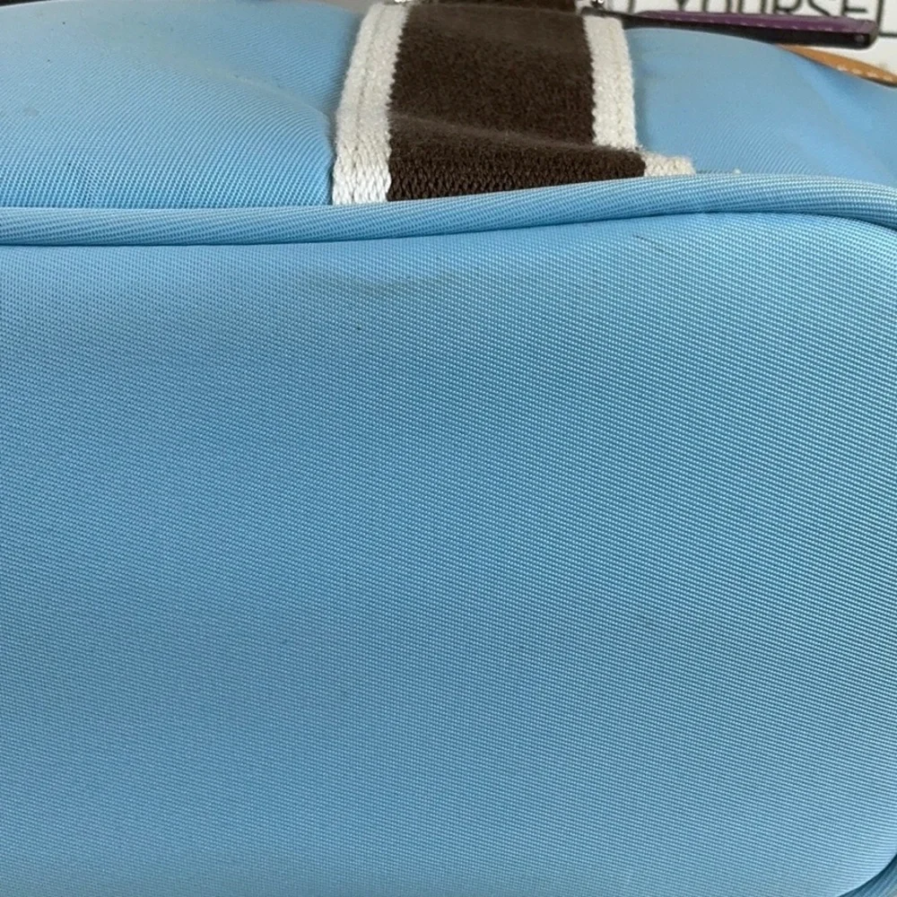 Coach 6260 Y2K Daisy Hampton Mini Blue Tote with Purple and‎ Brown Accents - Picture 16 of 16